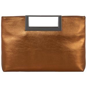 PU Leather Top Handle Clutch for Prom & Wedding